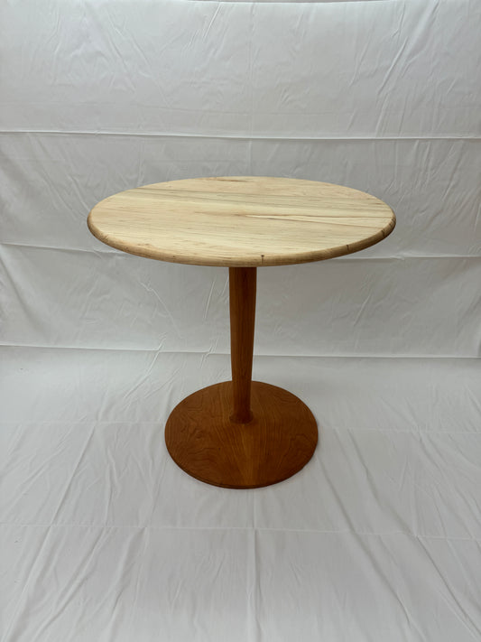 Elegant Handmade Maple & Cherry Side Table